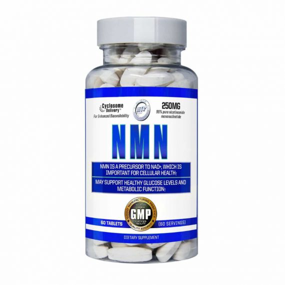 Hi Tech Pharmaceuticals NMN – NICOTINAMIDE MONONUCLEOTIDE – 250MG, 60 TABLETS