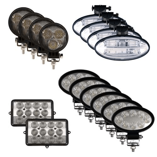 LED Flood Beam Light Kit for John Deere Combines – (Pkg. of 16) – 8302328