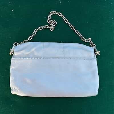 cole-haan-off-white-leather-purse-gold-chain-magnetic-closure