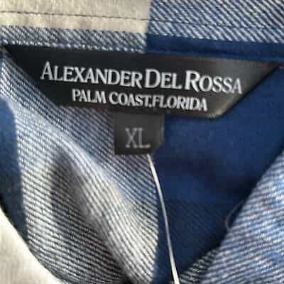 alexander-del-rossa-blue-white-plaid-long-sleeve-button-down-flannel-size-xl