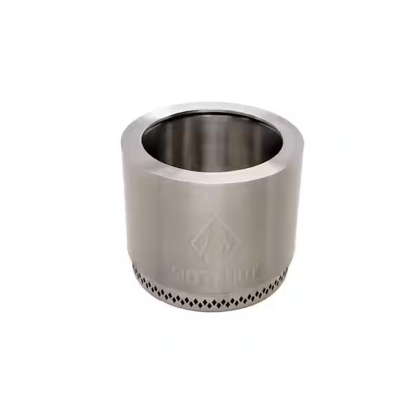 hotshot-52259-traveler-portable-low-smoke-15-in-round-wood-burning-fire-pit-in-stainless-steel-with-carry-bag