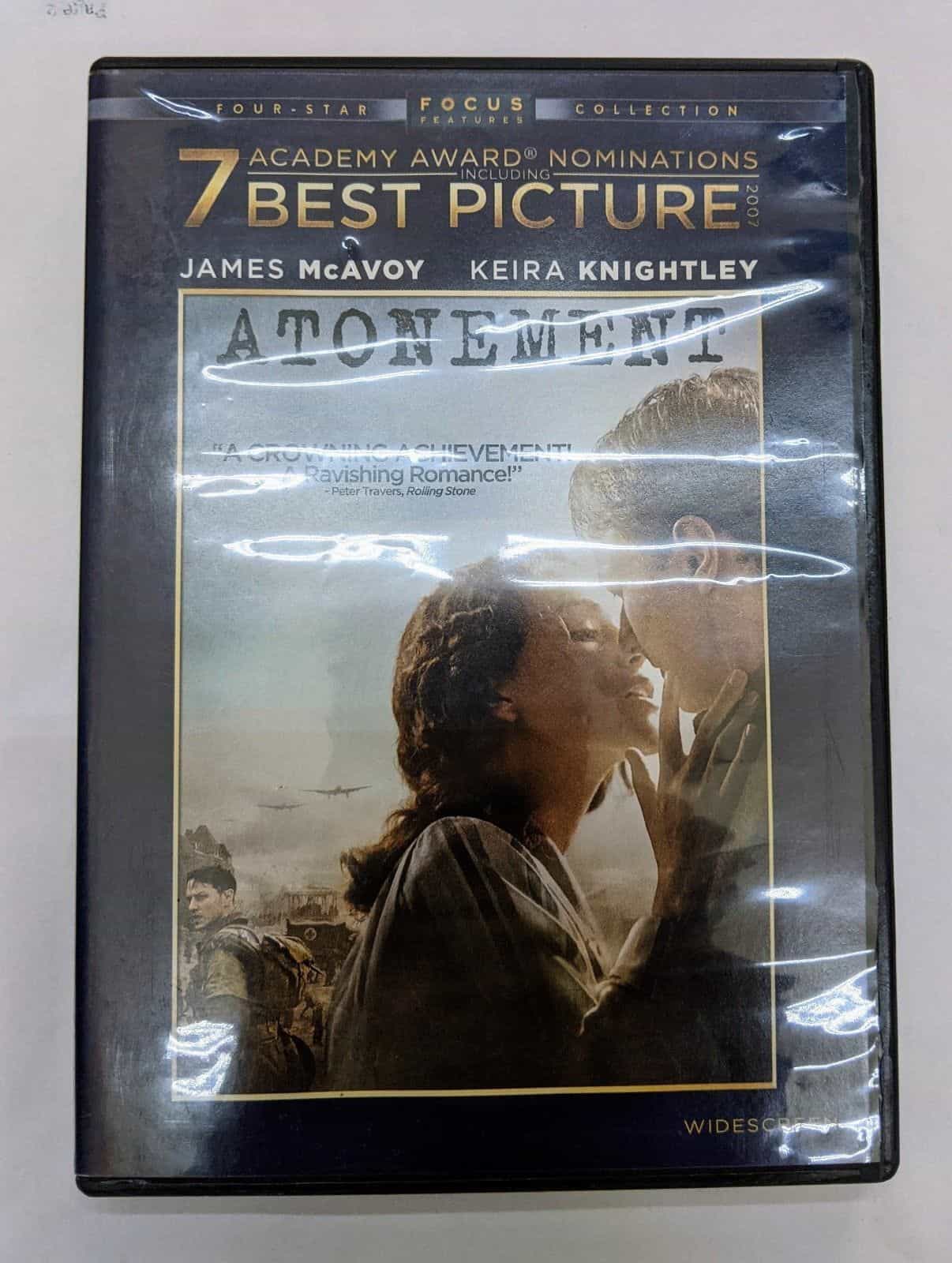 Atonement DVD Movie – Academy Award Edition