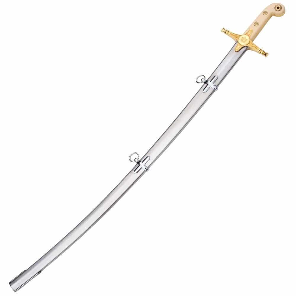 Cavalry General Officers Sword with Scabbard and Sword Bag