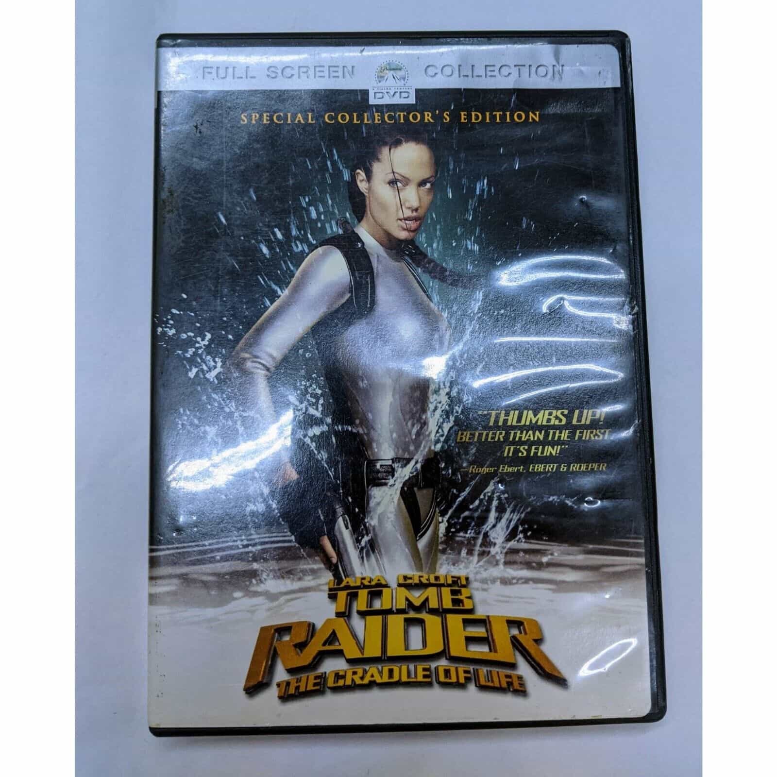 Lara Croft Tomb Raider The Cradle Of Life DVD Movie – Full Screen Edition