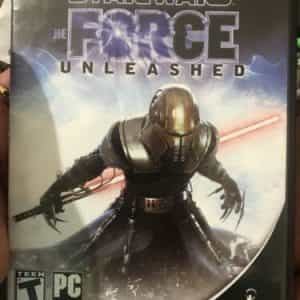 2 Games Star Wars The Force Unleashed Ultimate Sith Edition PC DVD-ROM Complete