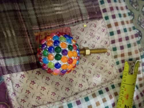 multicolored-disco-ball-drawer-pull