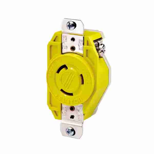 leviton-23cm-10-20-amp-125-volt-flush-mounting-locking-outlet-industrial-grade-grounding-corrosion-resistant-yellow