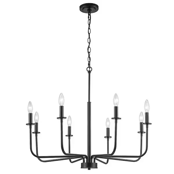 monteaux-lighting-c8176-bk-8-light-black-candle-chandelier-light-fixture