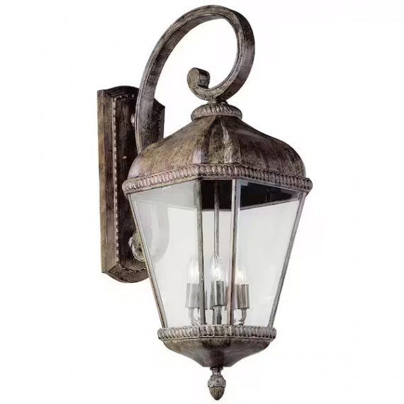 bel-air-lighting-5152-brt-covington-4-light-burnished-rust-outdoor-wall-light-sconce-lantern-with-clear-glass