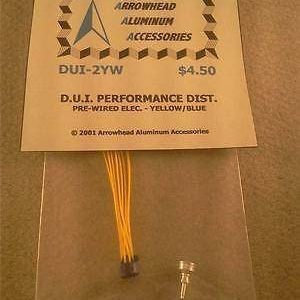 D.U.I. Performance Distributor ~ Pre-Wired Electronic (Yellow/Blue)