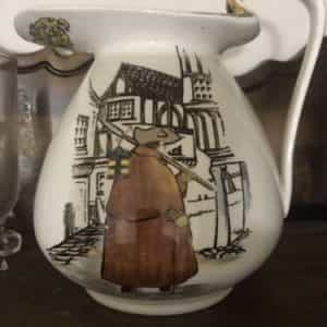 Rare Royal Daulton Night Watchman 7 1/2” Pitcher RdNo 383665