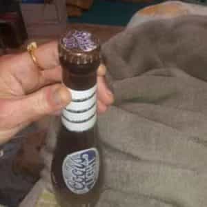 Vintage Limited Edition Coors Light Beer Baseball Bat Bottle 1996 With Cap!!