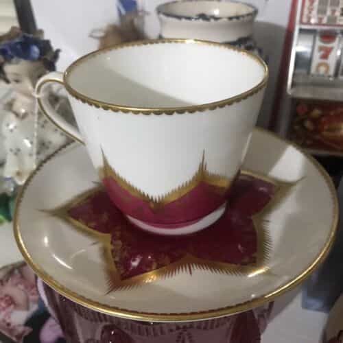 Vintage Porcelain Cup And Saucer