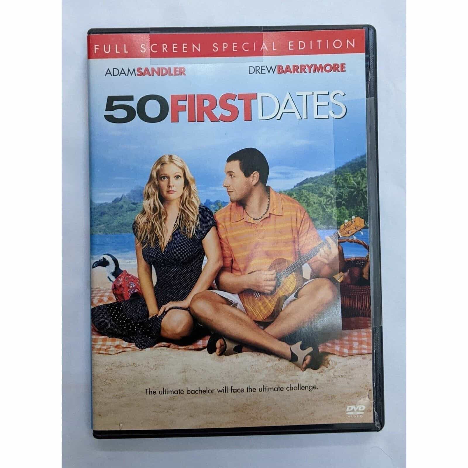 50 First Dates DVD movie – Full Screen Edition