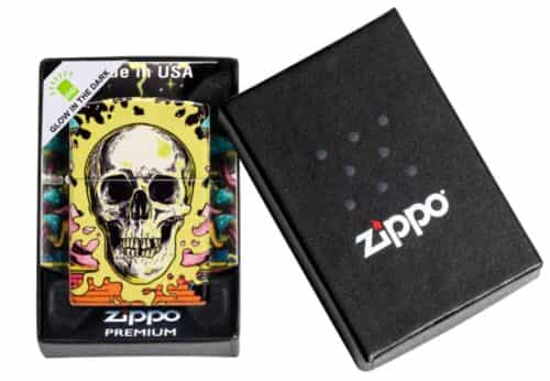 zippo-48640-skull-design-540-color-process-2-sided-glow-in-dark-lighter