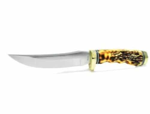 uncle-henry-153uh-golden-spike-w-leather-sheath-and-sharpening-stone-beautiful