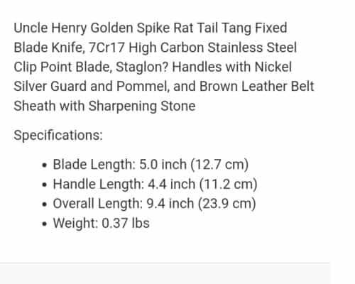 uncle-henry-153uh-golden-spike-w-leather-sheath-and-sharpening-stone-beautiful