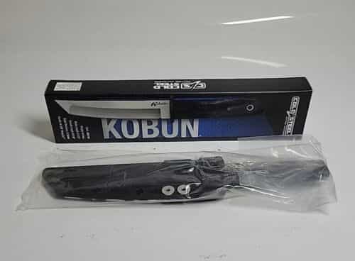 Cold Steel Kobun Fixed Knife 5.5″ AUS8A Steel Tanto Blade Black Kray-Ex Handle