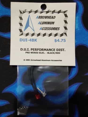 D.U.I. Performance Distributor ~ Pre-Wired Electronic (Black/Red)
