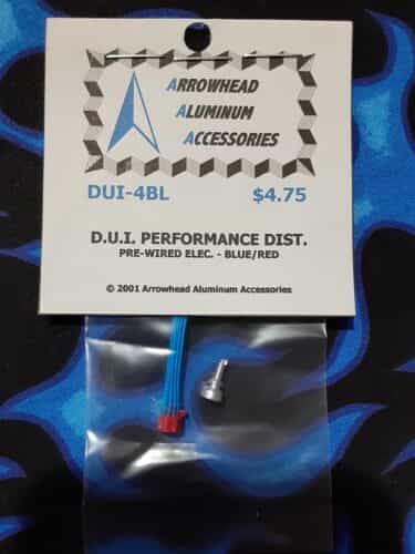 D.U.I. Performance Distributor ~ Pre-Wired Electronic (Blue/Red)