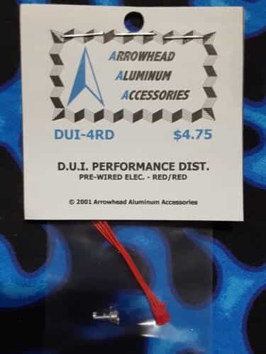 D.U.I. Performance Distributor ~ Pre-Wired Electronic (Red/Red)