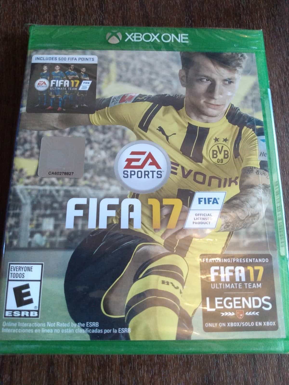 FIFA 17 Xbox One game – sealed