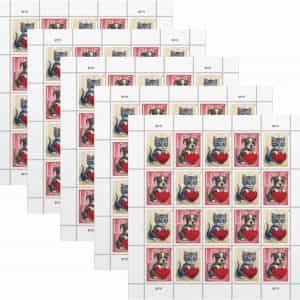 Love 2023 Forever First Class Postage Stamps 5 Sheets / 100 Stamps