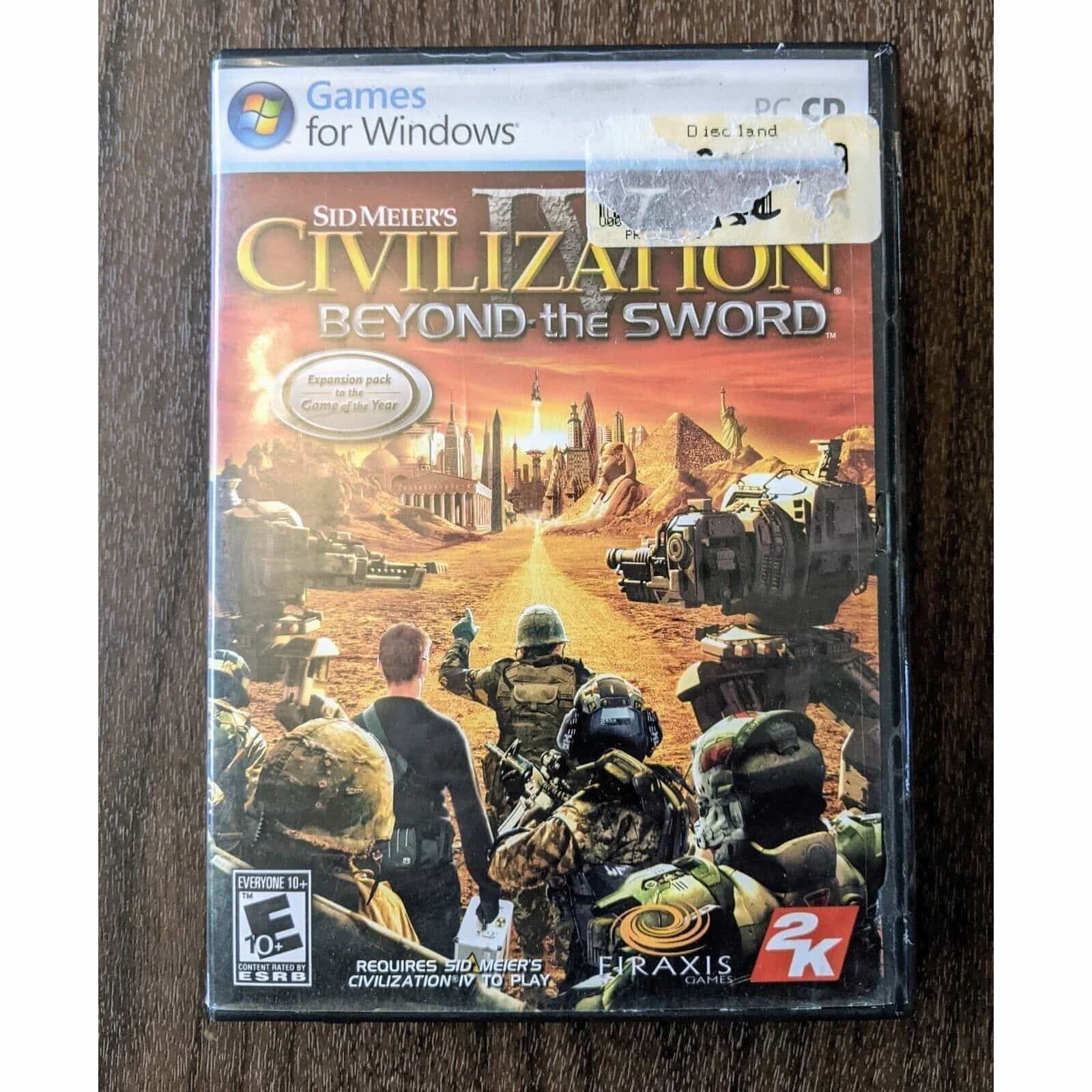 Sid Meier’s Civilization IV Beyond The Sword Expansion Disc 2 Replacement Disc
