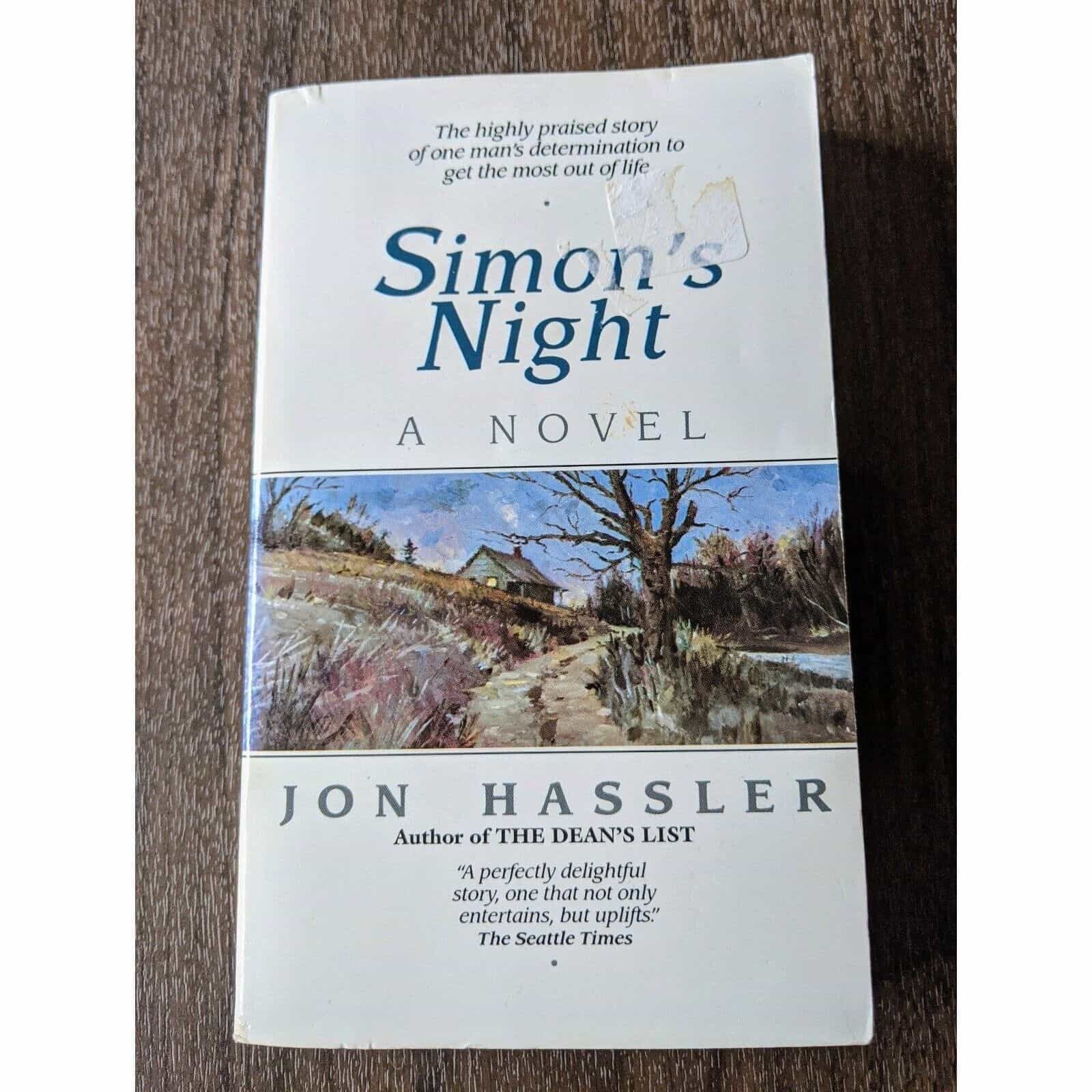Simon’s Night by Jon Hassler Book