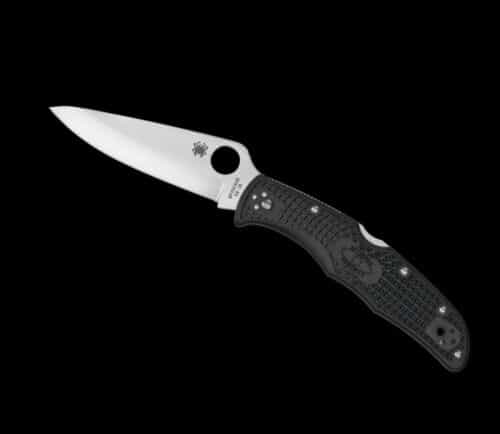 Spyderco Knives Endura 4 Lockback Black FRN VG10 Stainless C10FPBK Pocket Knife