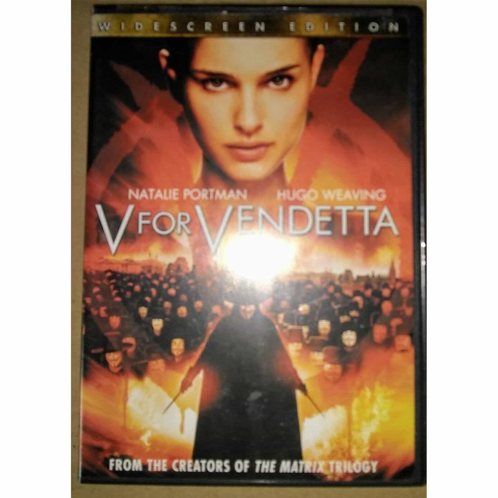 V for Vendetta DVD – Widescreen Edition