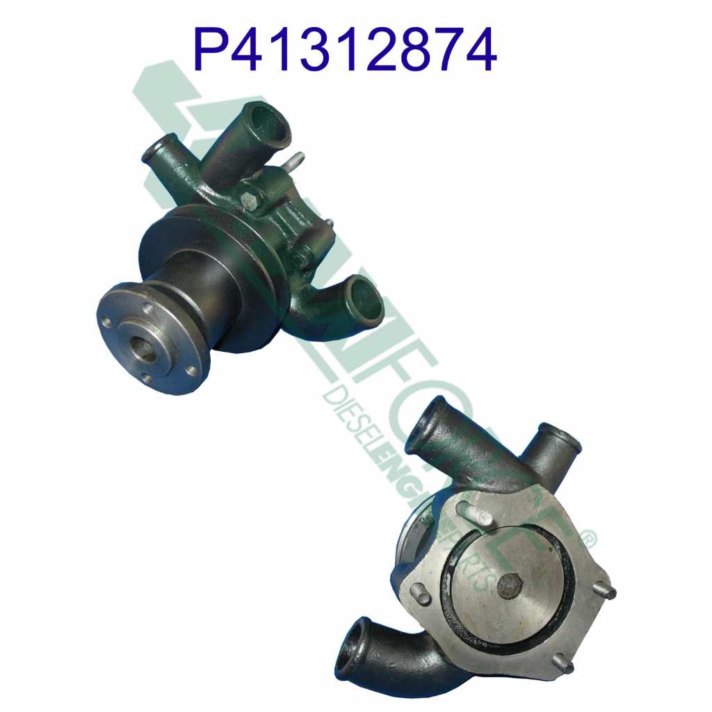 Water Pump – New, w/ Pulley – HCP41312874