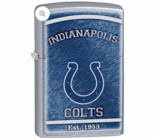 Zippo NFL Lighter INDIANAPOLIS COLTS Street Chrome Finish  NEW Limited Quantity
