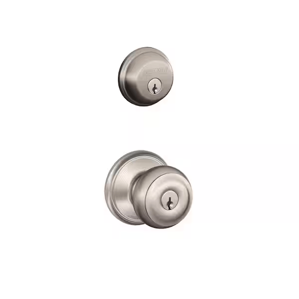 schlage-fb50n-v-geo-619-georgian-satin-nickel-single-cylinder-deadbolt-and-keyed-entry-door-knob-combo-pack