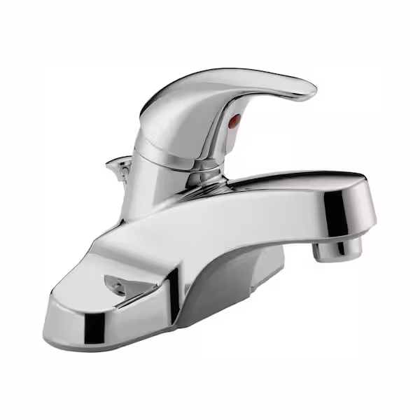 peerless-p136lf-core-4-in-centerset-single-handle-bathroom-faucet-in-chrome