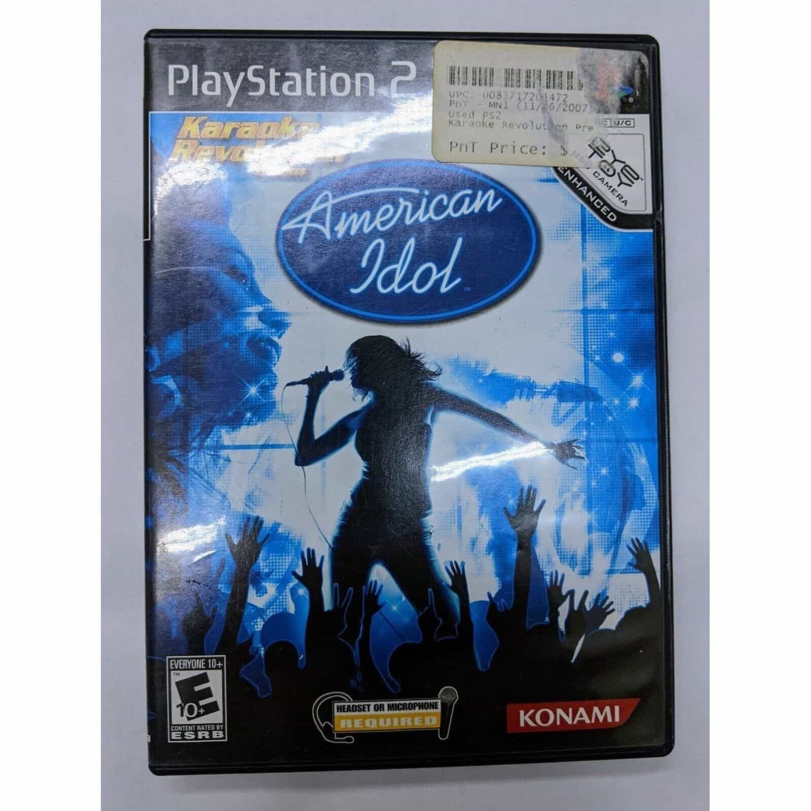 American Idol Game For Playstation 2