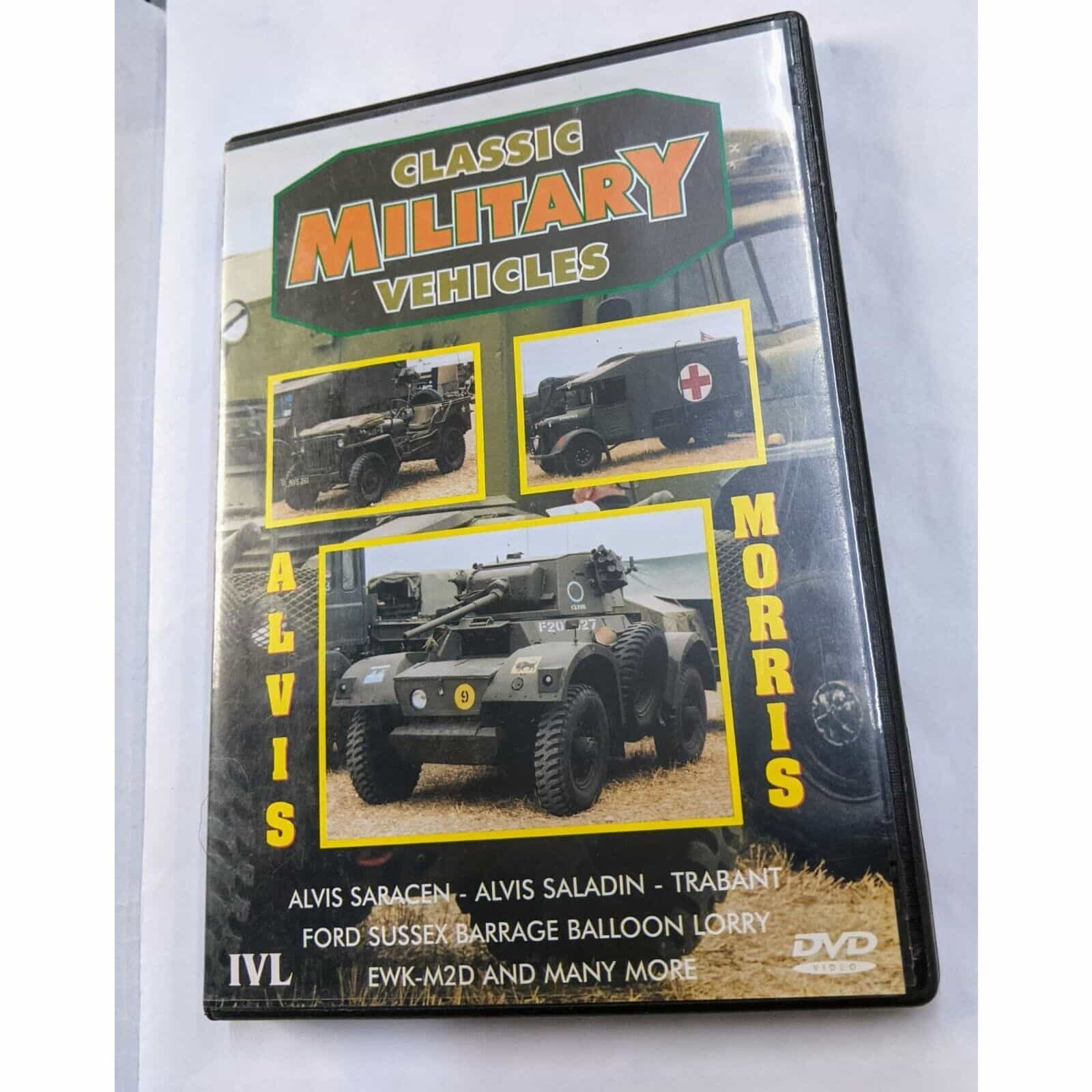 Classic Military Vehicles DVD Documentary Movie