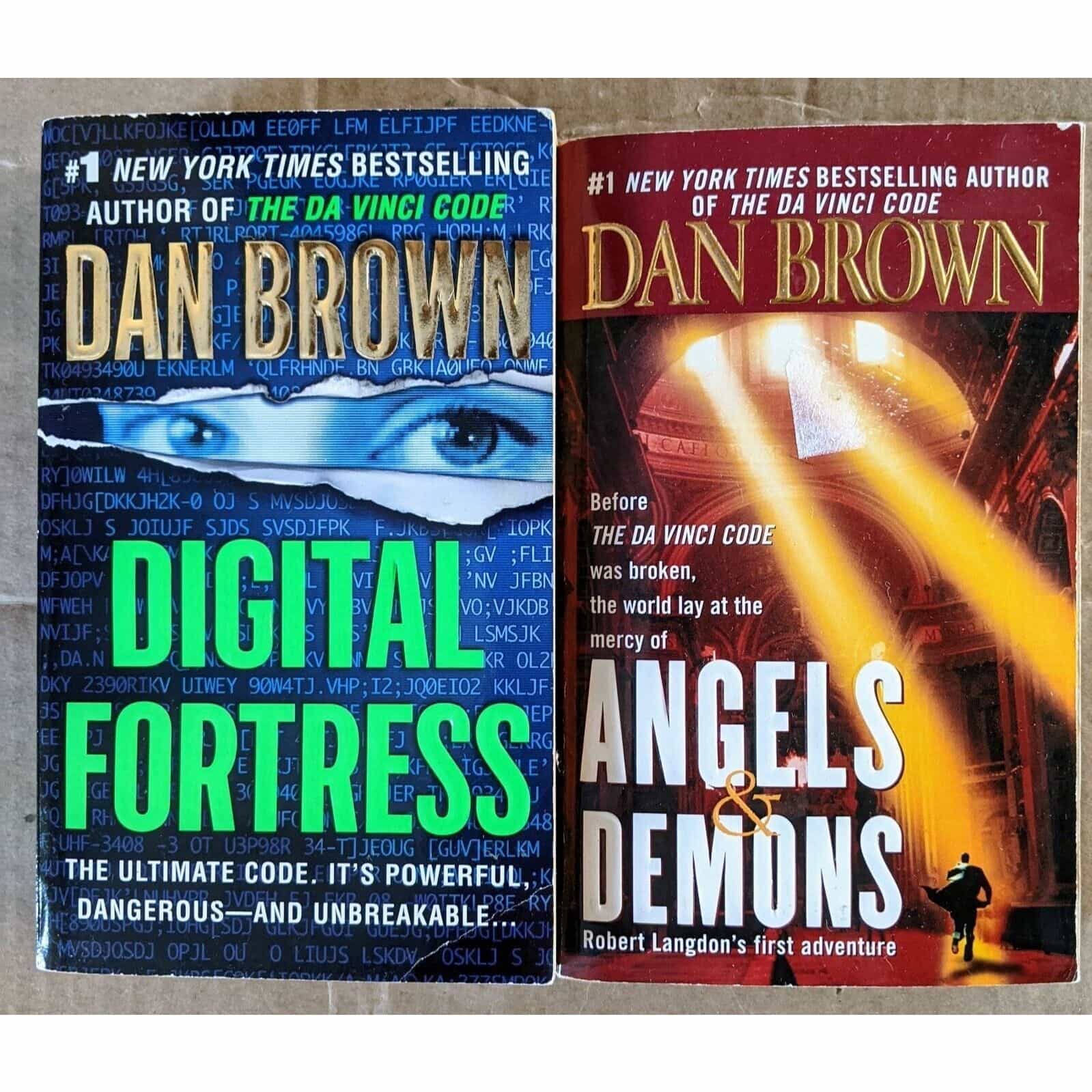 Dan Brown Book Set – Digital Fortress + Angels & Demons