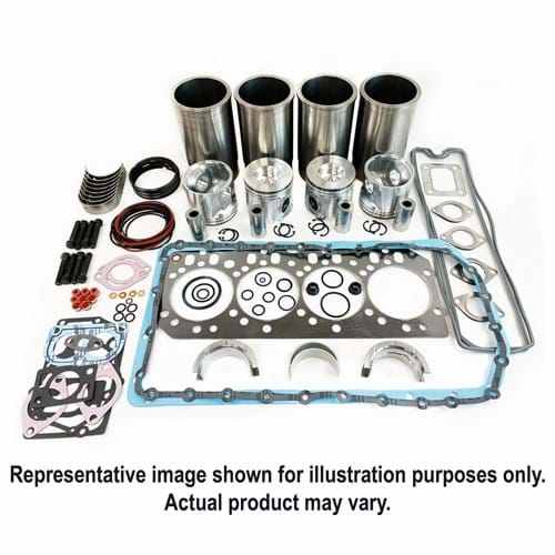 Inframe Overhaul Kit, John Deere 4-239D; 4039D Diesel Engine, High Ring Piston – HCTIK86992