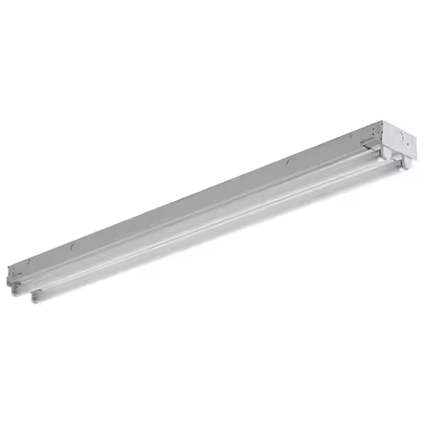 Lithonia Lighting C 2 40 120 MBE 2INKO (Pack of 2) 2-Light Flushmount Steel White Fluorescent Light (Pack of 2)