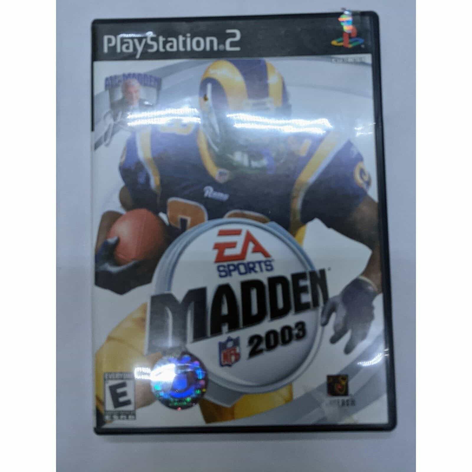 Madden NFL 2003 PlayStation 2 Game