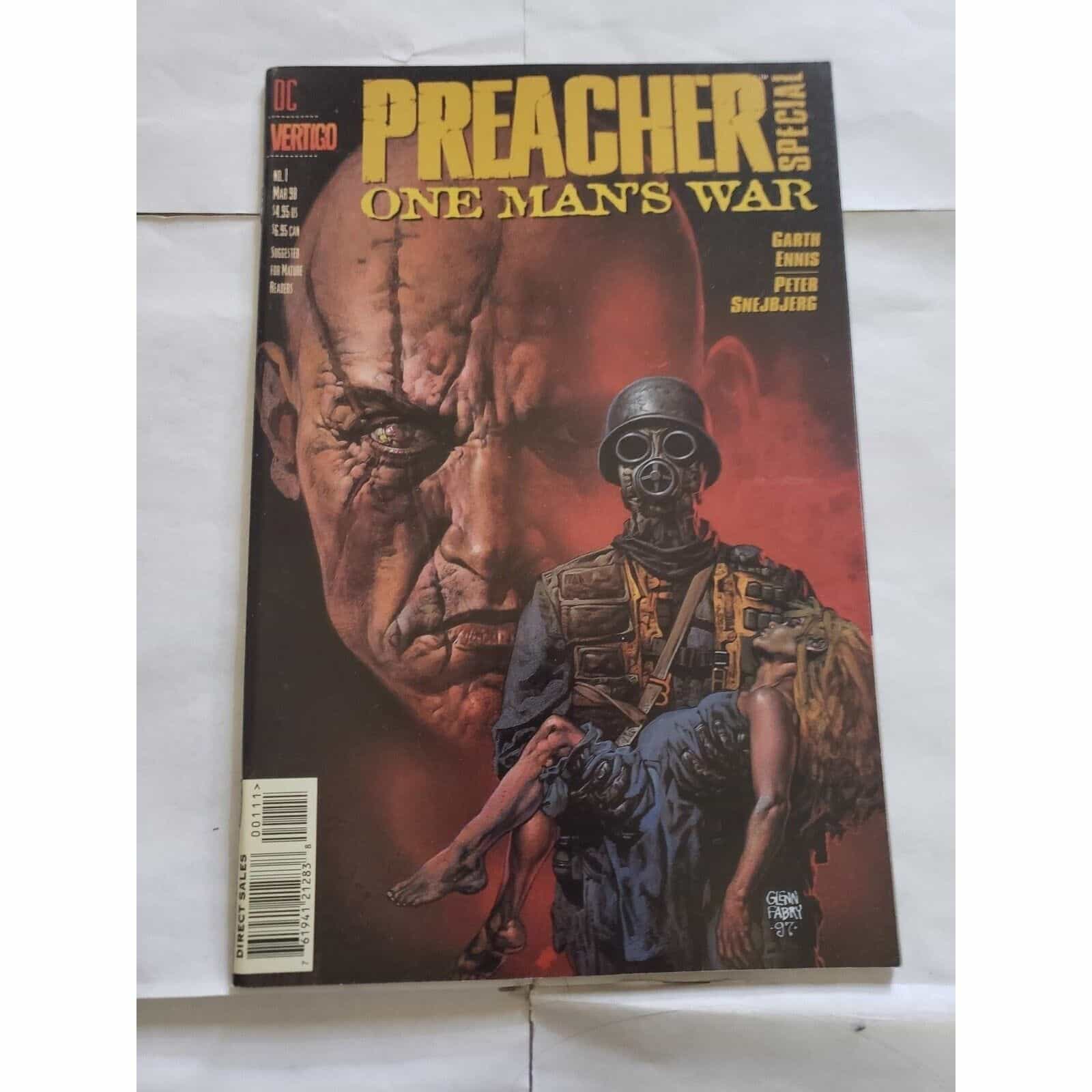 Preacher Special One Man’s War Comic #1