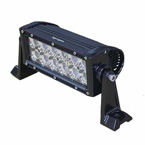 Tiger Lights 8″ Double Row LED Light Bar, Green Strobe/Flashing Light – HCTLB400G