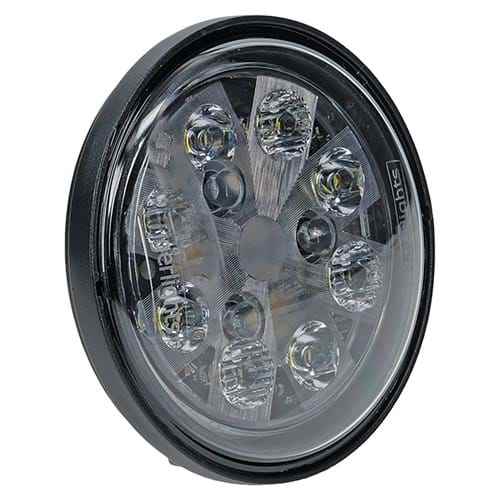 Tiger Lights Industrial 24W LED Sealed Round Hi-Lo Beam w/ Screw Connection – HCTL3025