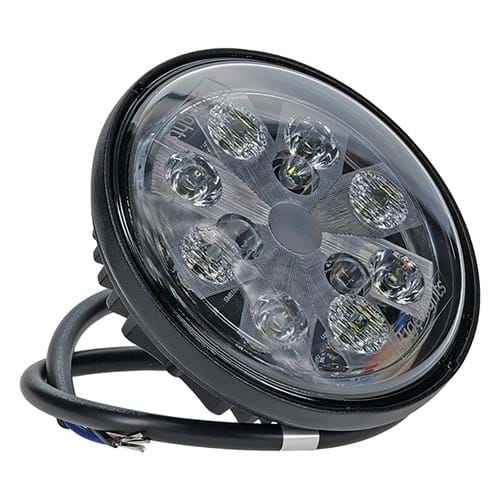 Tiger Lights 24W LED Sealed Round Hi-Lo Beam w/ Wired Cable – HCTL3020