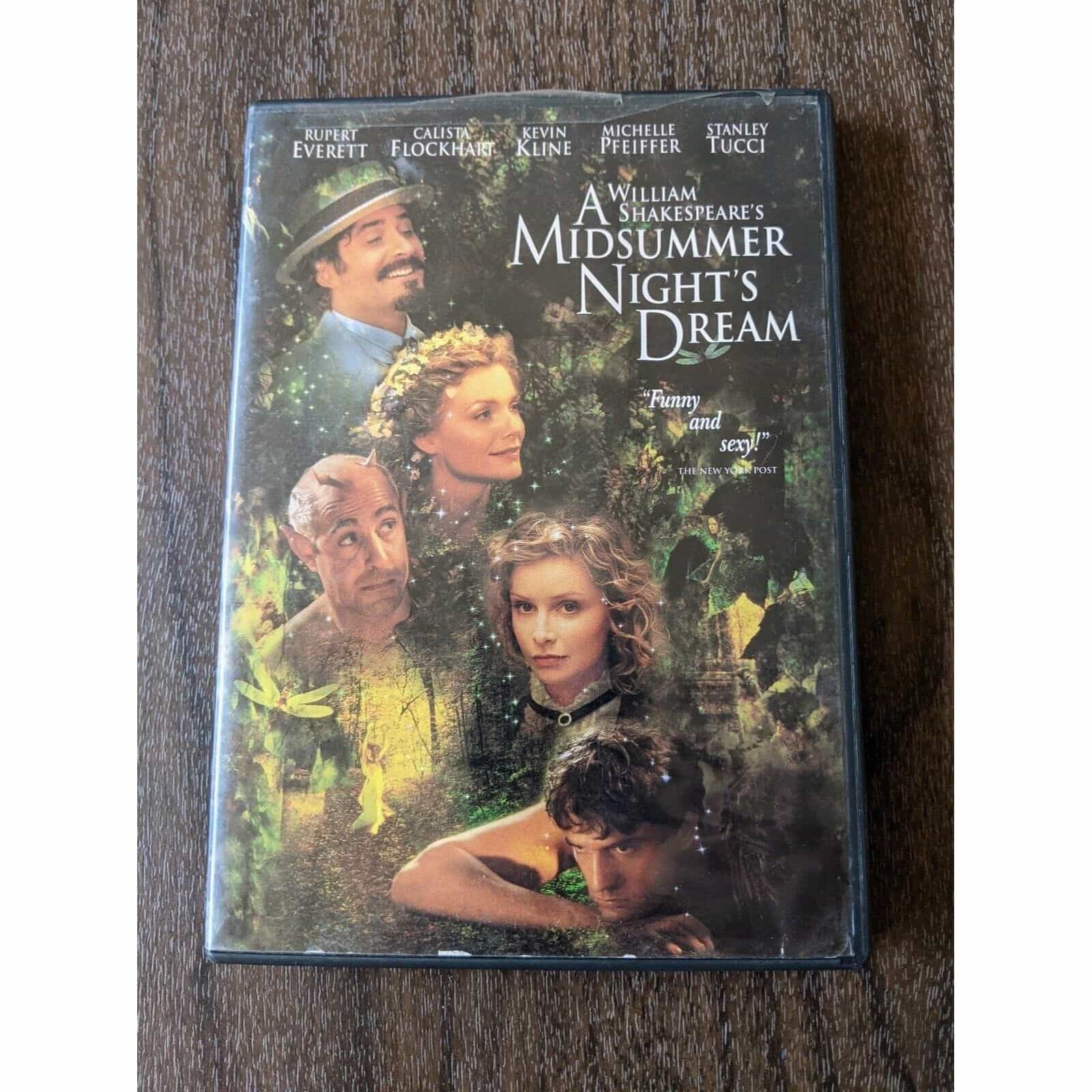 William Shakespeare’s A Midsummer Night’s Dream DVD 1999 Movie