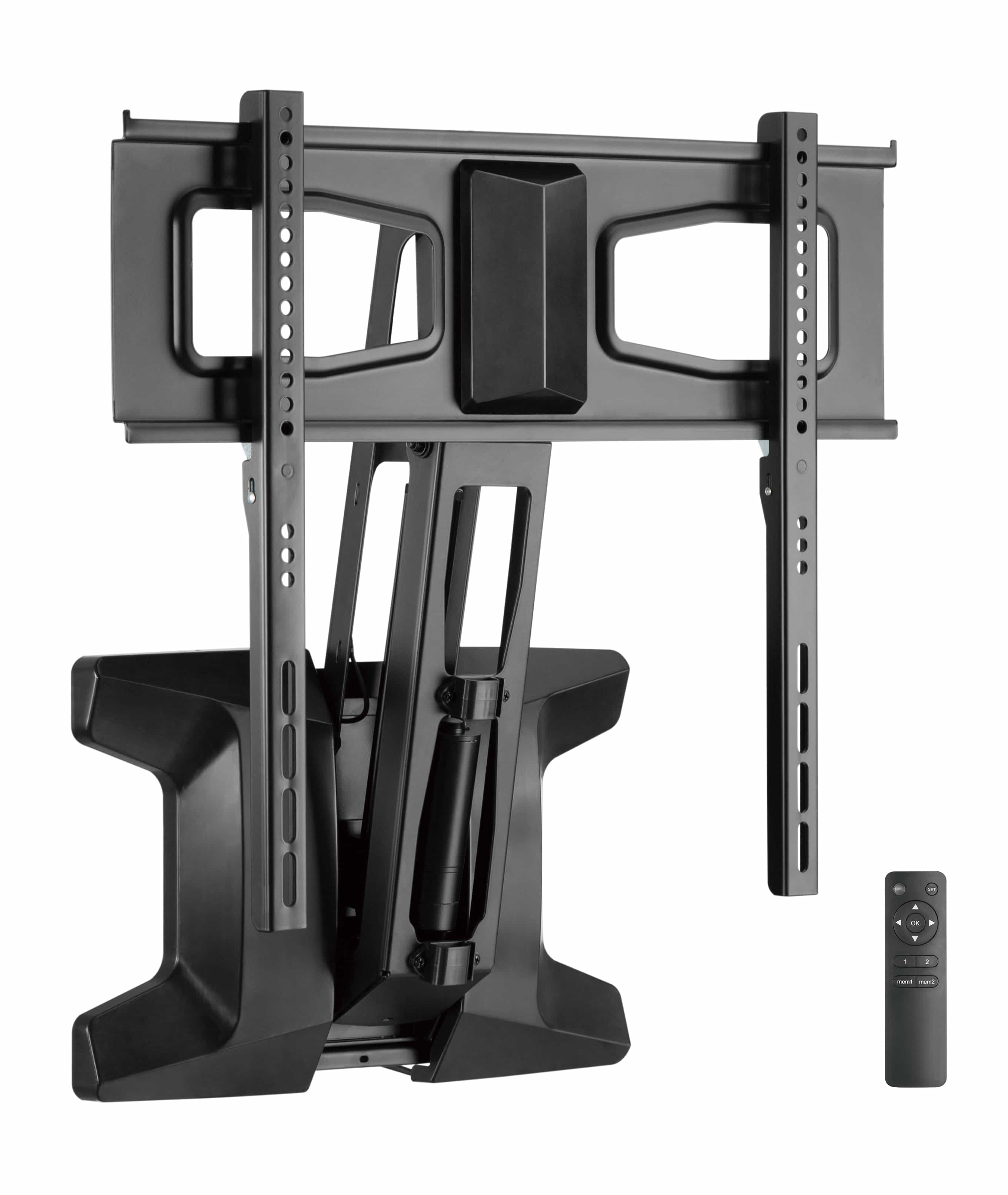 promounts-motorized-fireplace-mantel-tv-wall-mount-for-most-37-70-screens-holds-up-to-77-lbs-tv-bracket-for-led-lcd-oled-plasma-displays-both-flat-and-curved