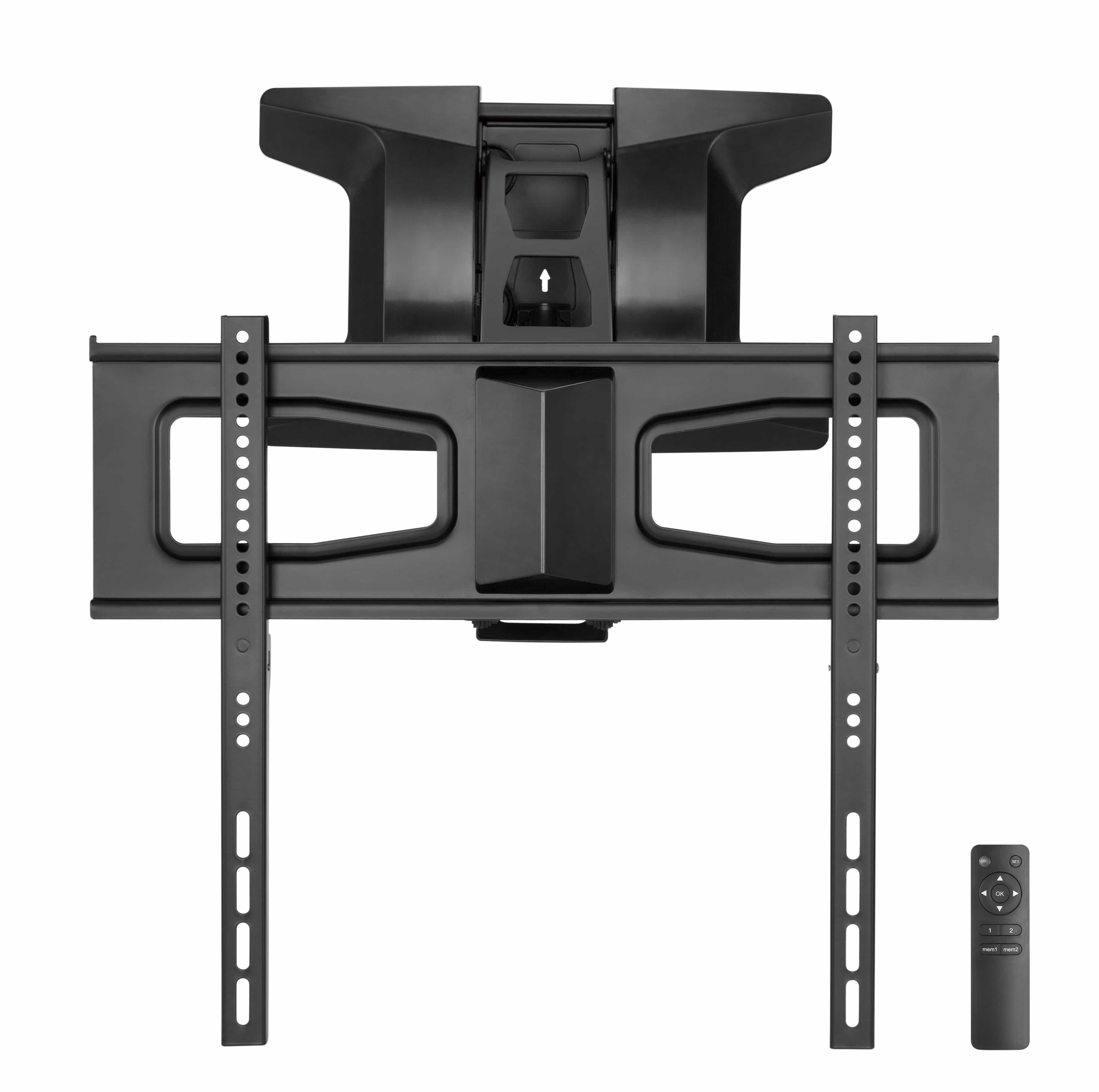promounts-motorized-fireplace-mantel-tv-wall-mount-for-most-37-70-screens-holds-up-to-77-lbs-tv-bracket-for-led-lcd-oled-plasma-displays-both-flat-and-curved