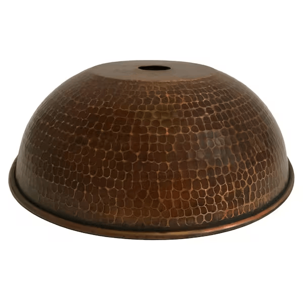 premier-copper-products-sh-l100db-1-light-oil-rubbed-bronze-hammered-copper-dome-pendant-shade