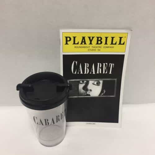Cabaret Alan Cumming Michelle Williams 2014 Musical Playbill and Souvenir Cup